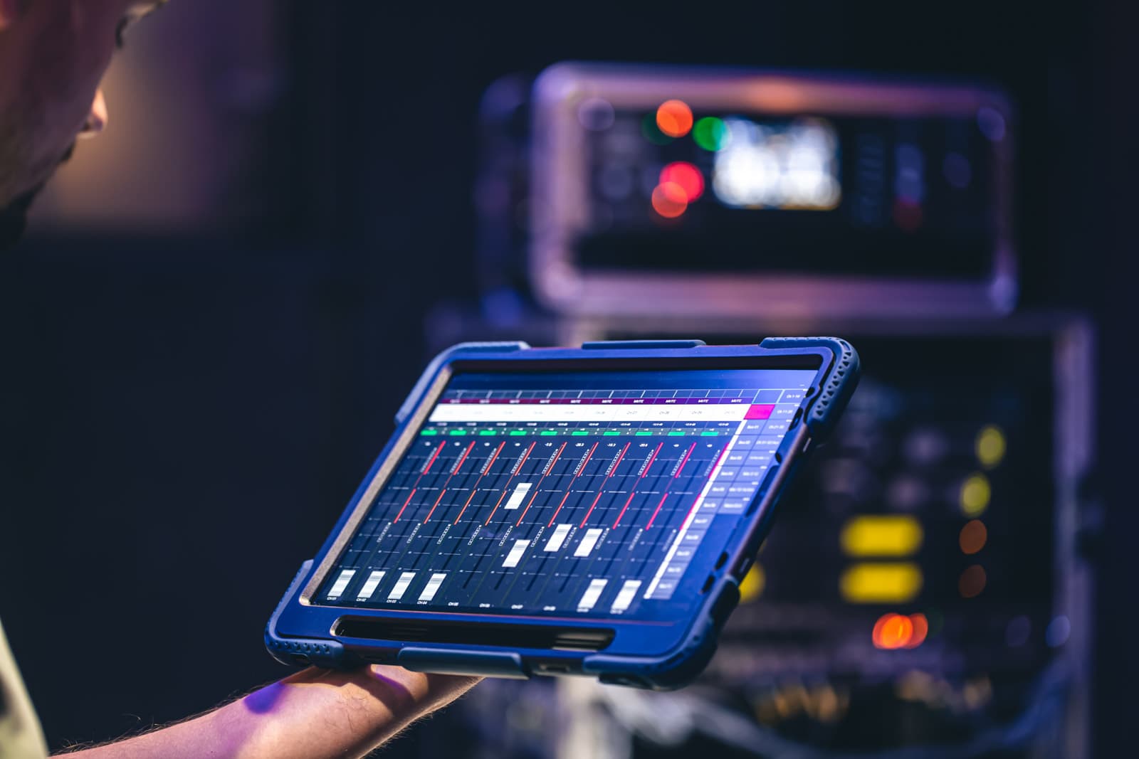 Live event sound desk
