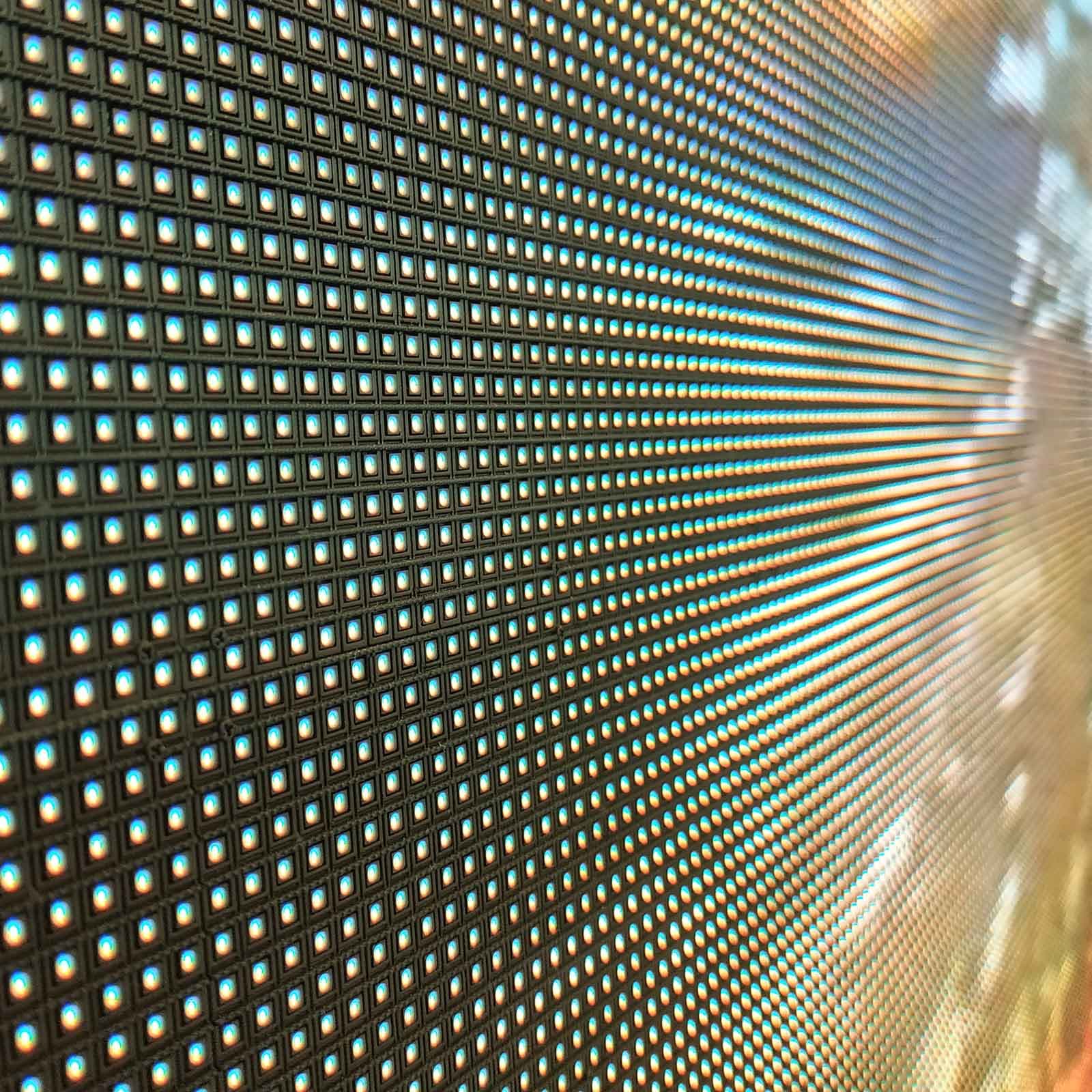 LED vision screen at sporting event