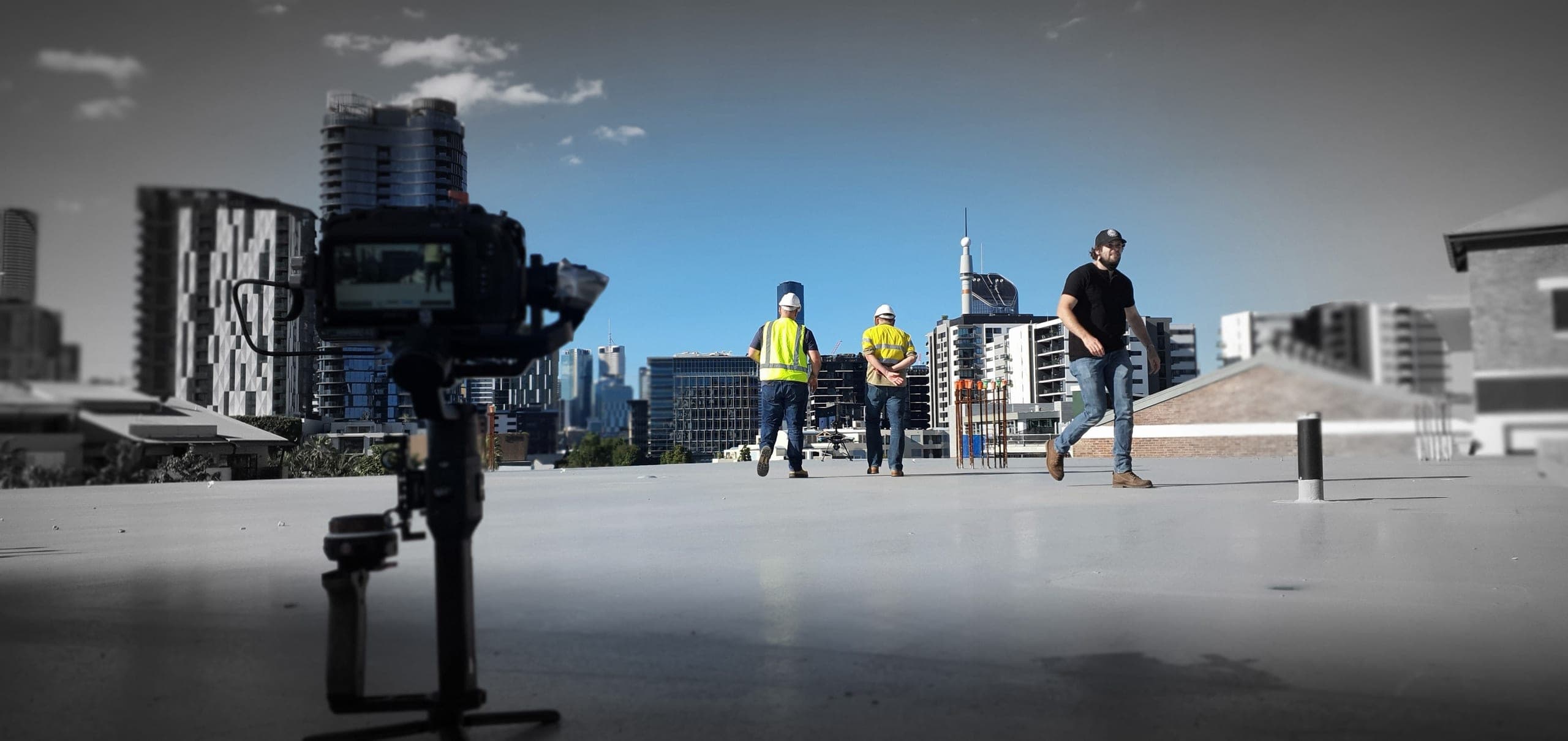 Corporate video production on location