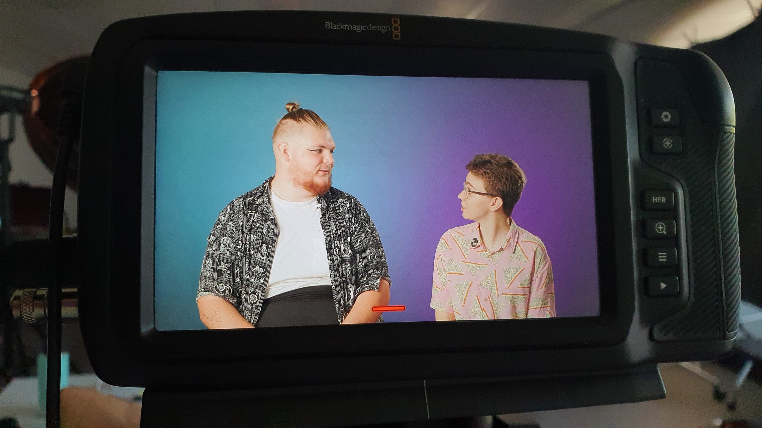 Corporate video production on location