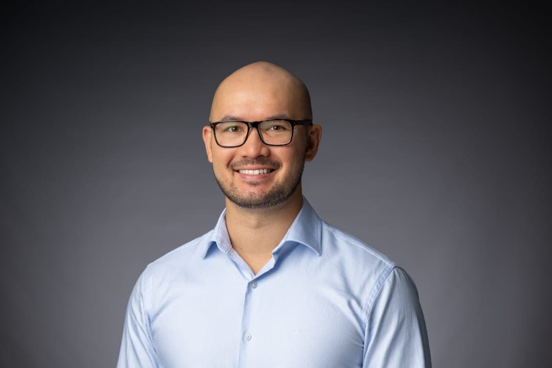 Corporate headshot photography session