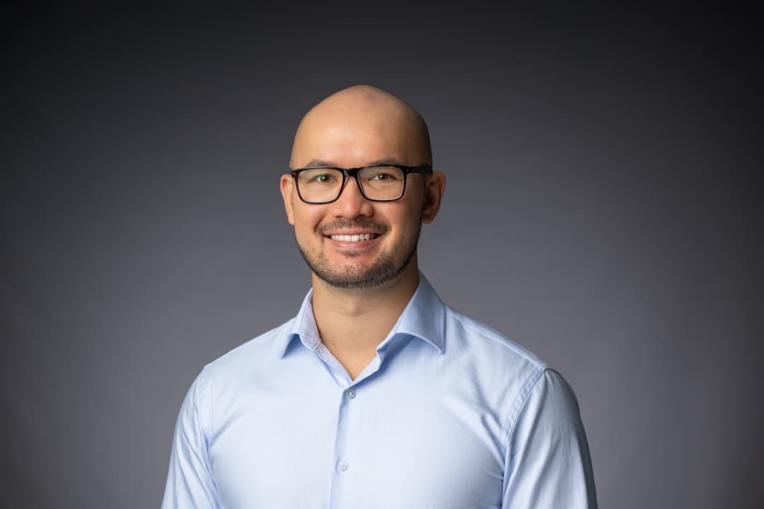 Corporate headshot photography session