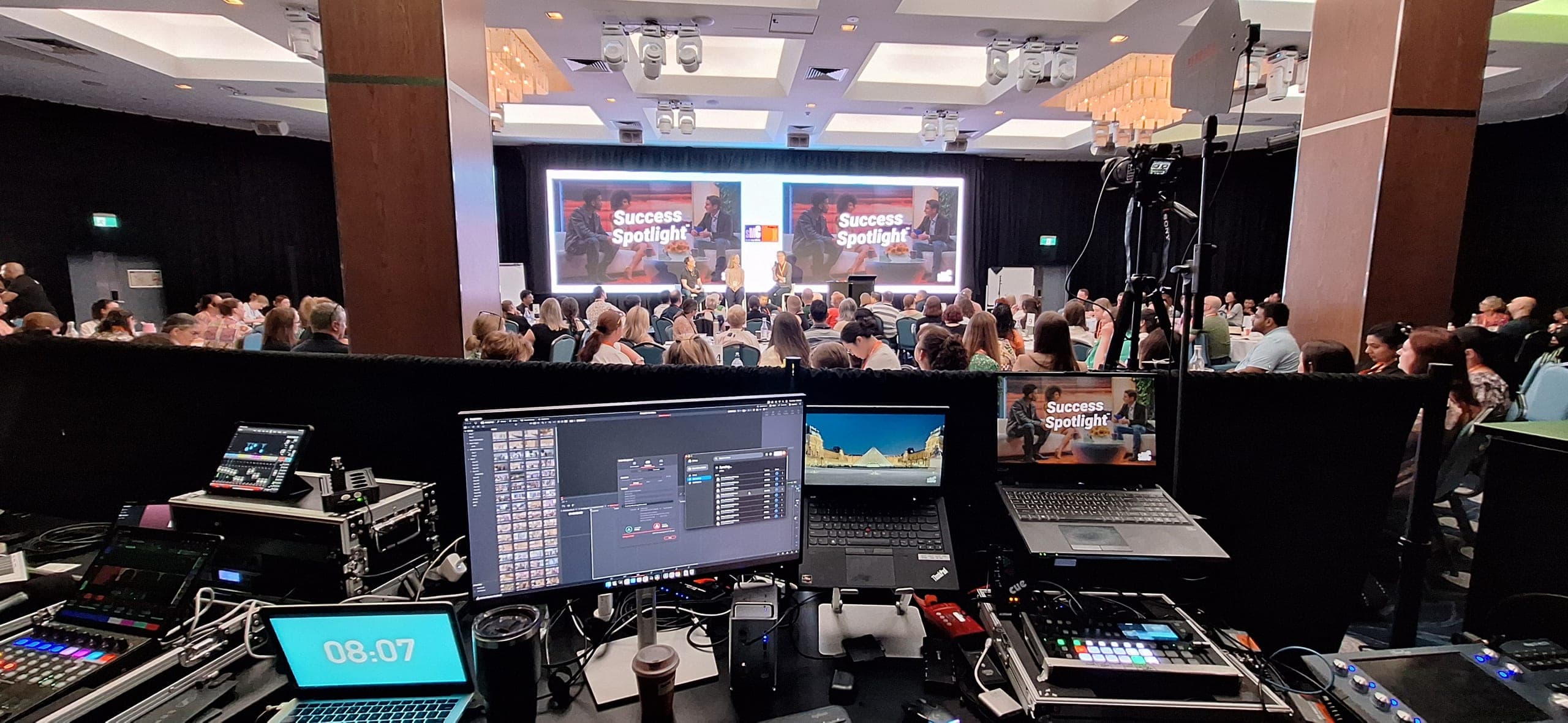 Scale My Clinic conference — OnPoint Studios AV production