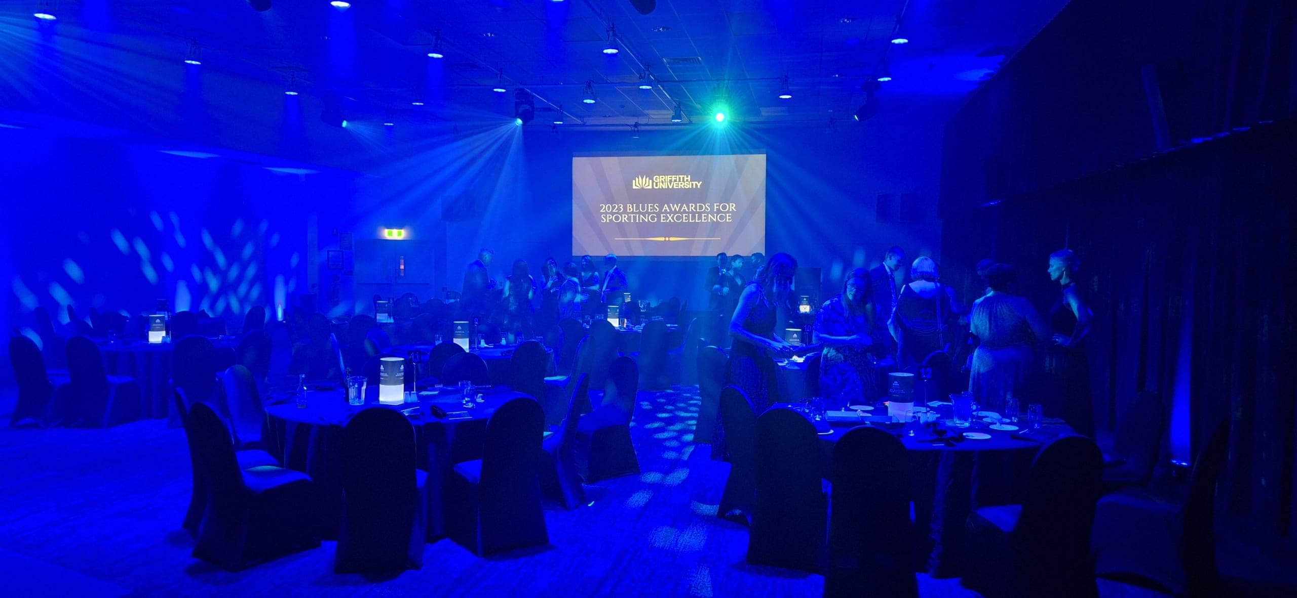 Event stage and rigging setup — OnPoint Studios Gold Coast
