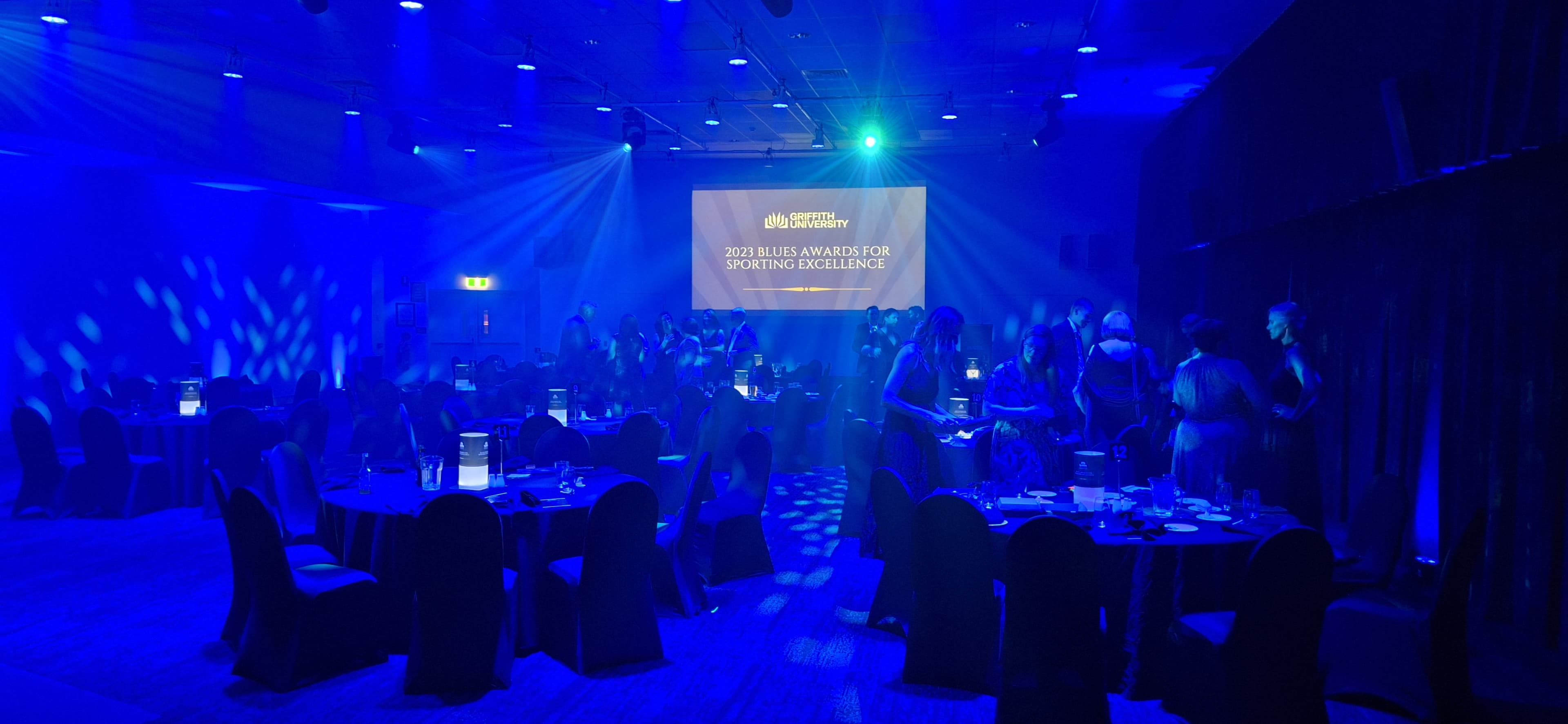 Event stage and rigging setup — OnPoint Studios Gold Coast