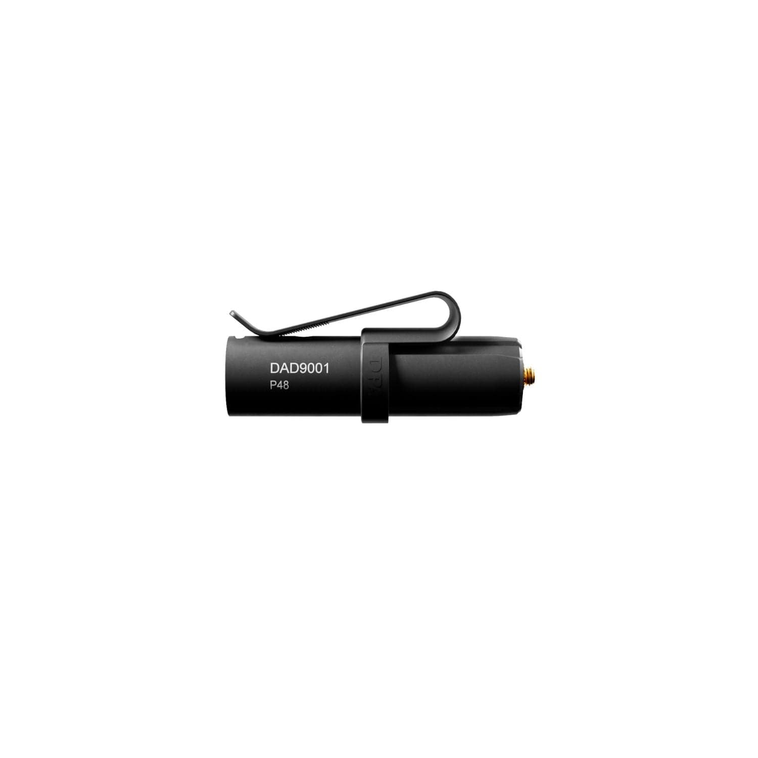DPA DAD9001 MicroLock to 3-pin XLR Adapter with Belt Clip