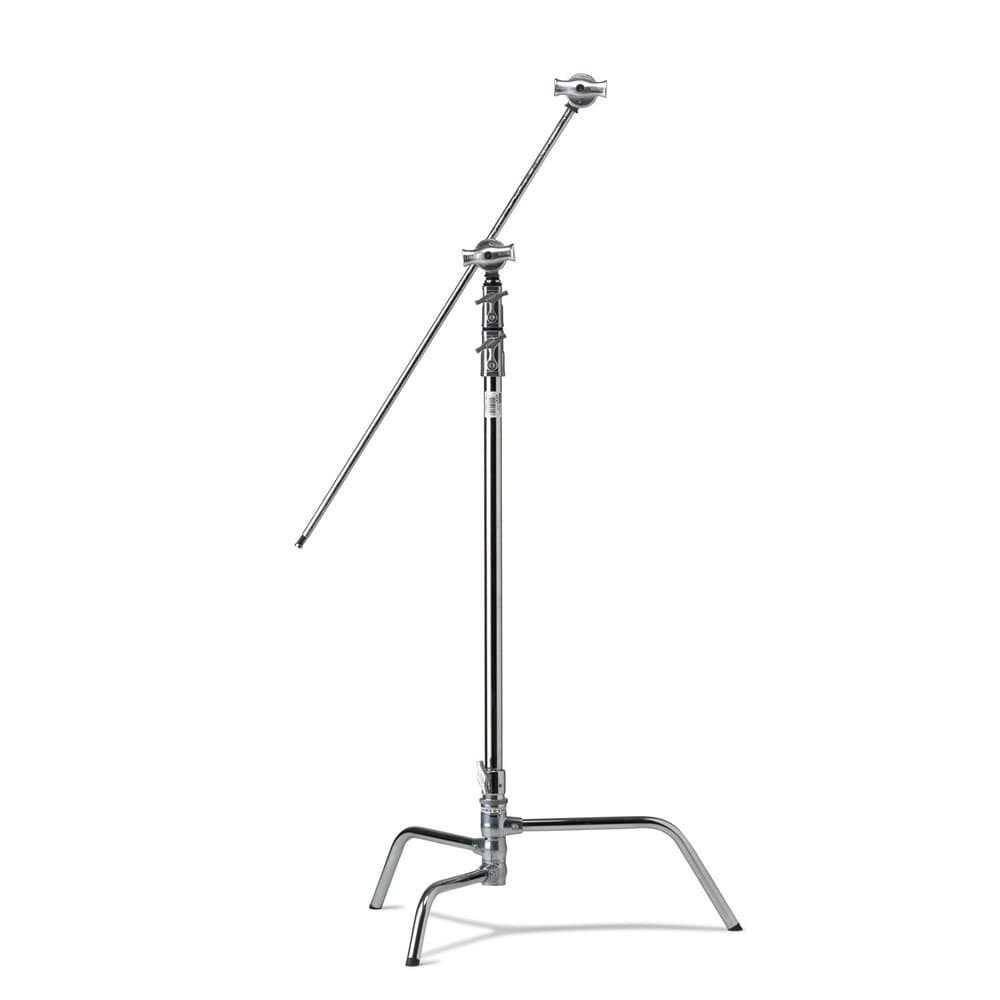 Kupo 40-inch Master C-Stand with Turtle Base – Silver