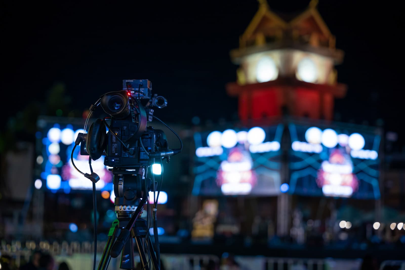 Live streaming production setup — OnPoint Studios Gold Coast
