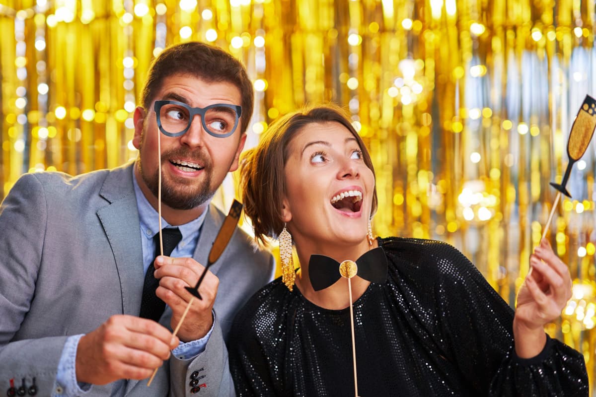 Photo booth at a corporate event — OnPoint Studios Gold Coast